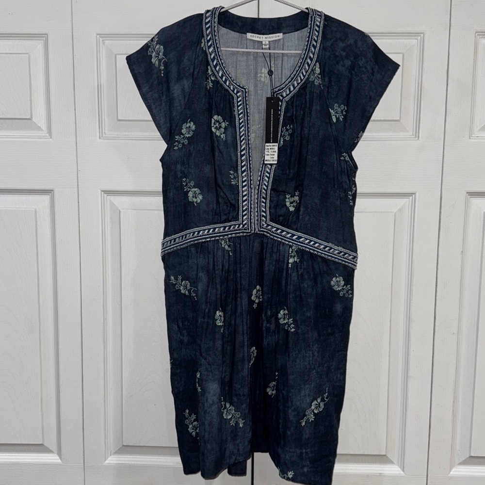 Secret mission Mirelle organic cotton mini dress - Picture 6 of 11